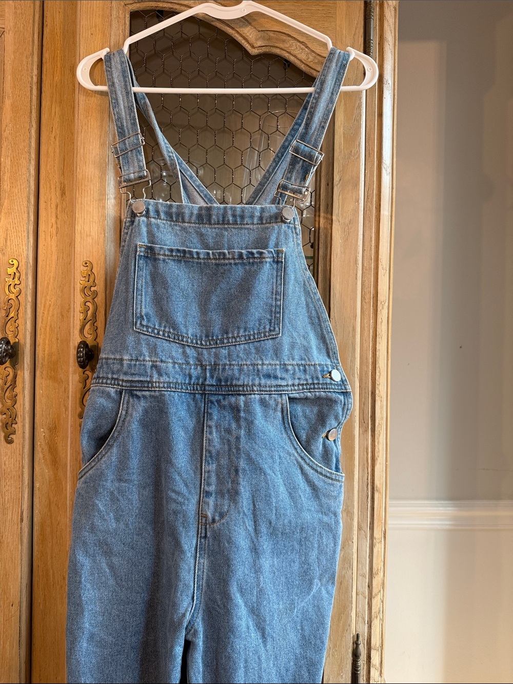We Wore WhatBlue Denim Overalls - Classic Workwear Style